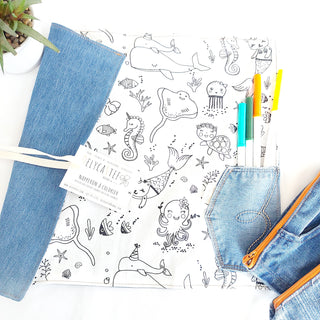 Coloring table set
