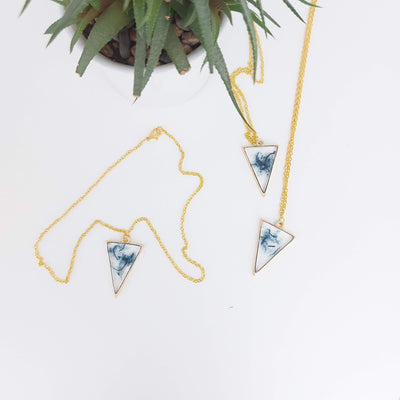 COLLIER EN JEANS REVALORISÉS