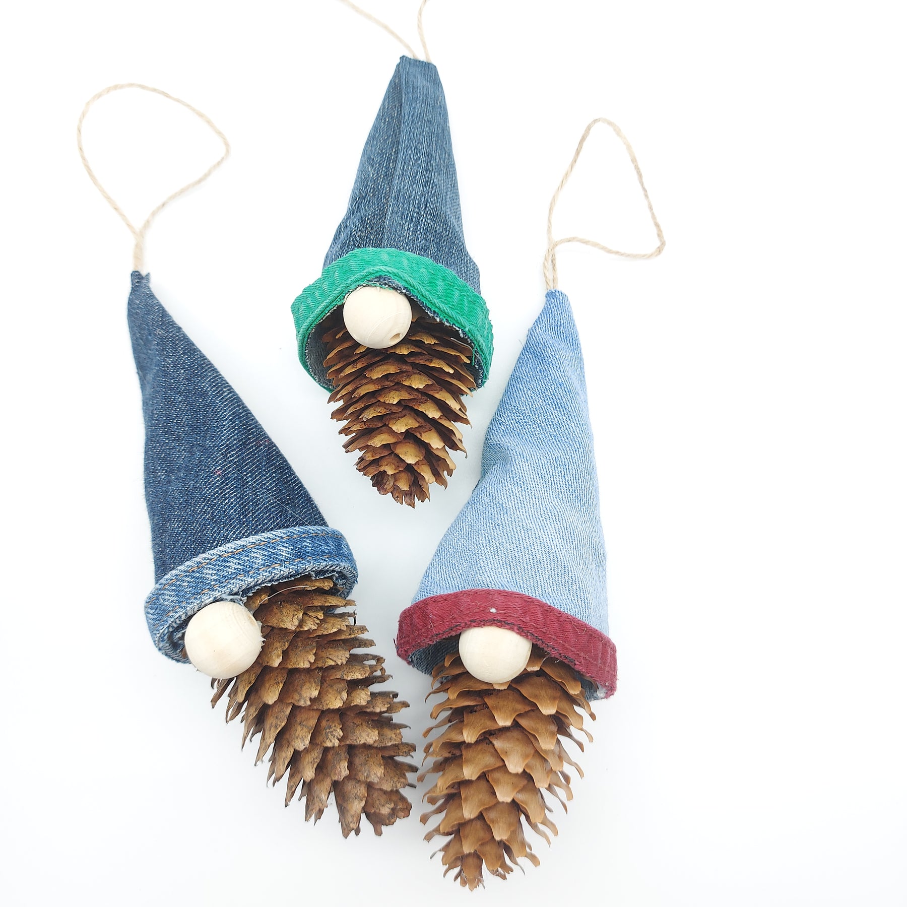 Accessoires de porte de Noël, ensemble de Noël, porte de gnome en bois avec  boîtes aux