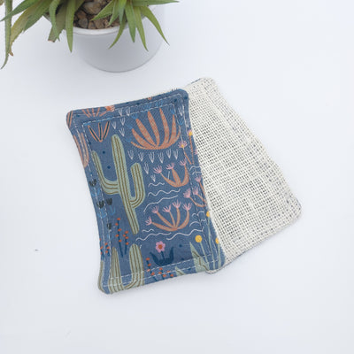 Éponge lavable et réutilisable - cactus