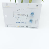 Boucles d'oreille - clou - triangle