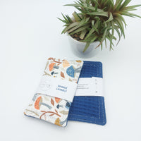 Éponge lavable et réutilisable - unité - douce nid d'abeille- champignons