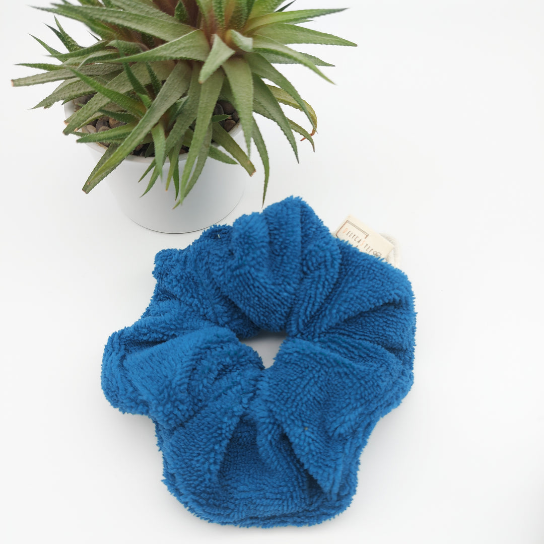 Delycastef fleur de douche bambou bleu canard
