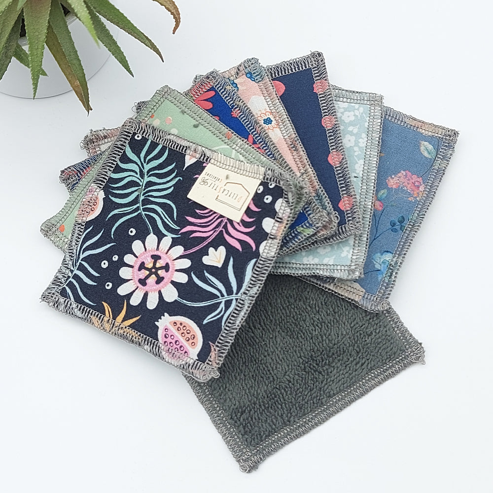 lingette demaquillante lot de 8 bambou douce mixte DelycaStef