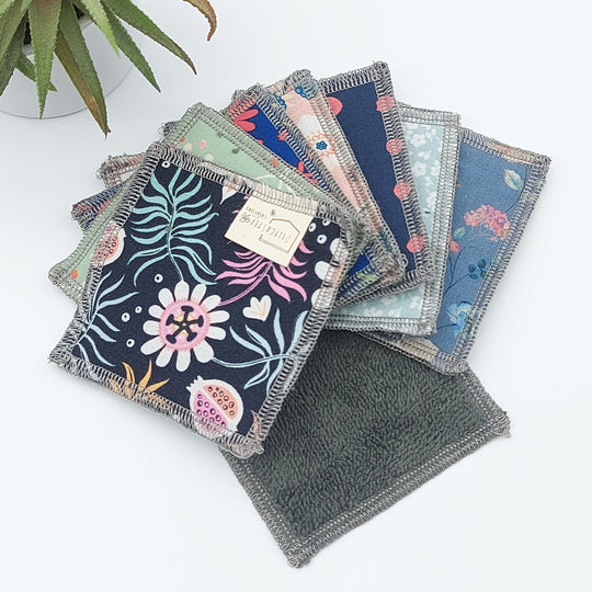 lingette demaquillante lot de 8 bambou douce mixte DelycaStef