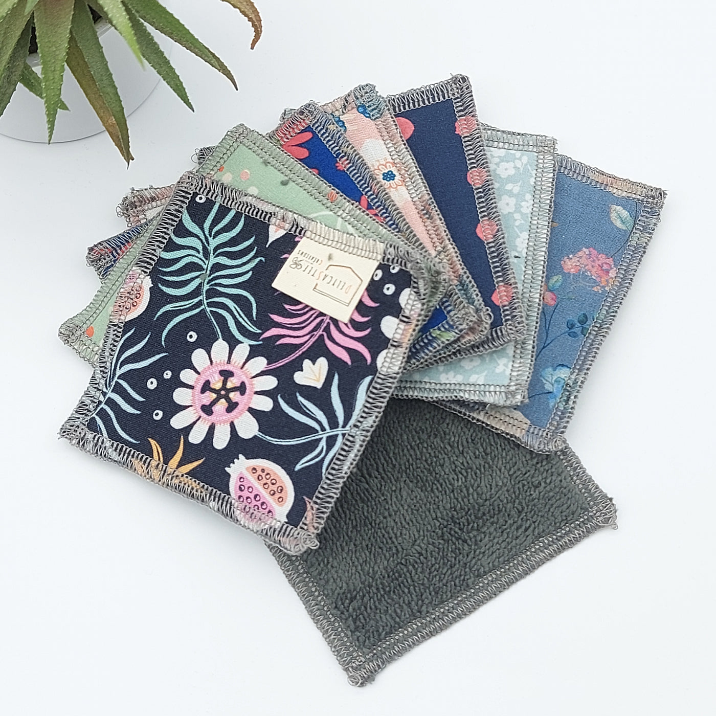 lingette demaquillante lot de 8 bambou douce mixte DelycaStef