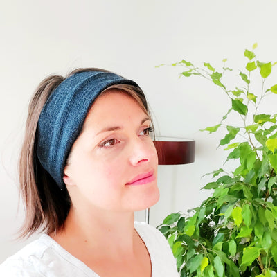Bandeau - denim foncé - Delycastef