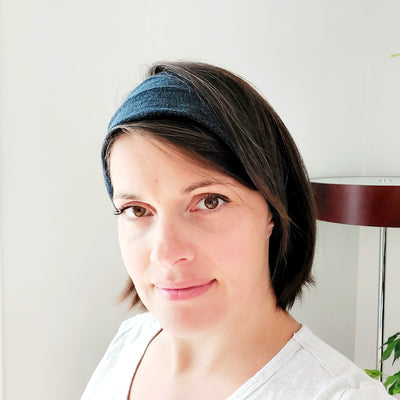 Bandeau - denim foncé - Delycastef