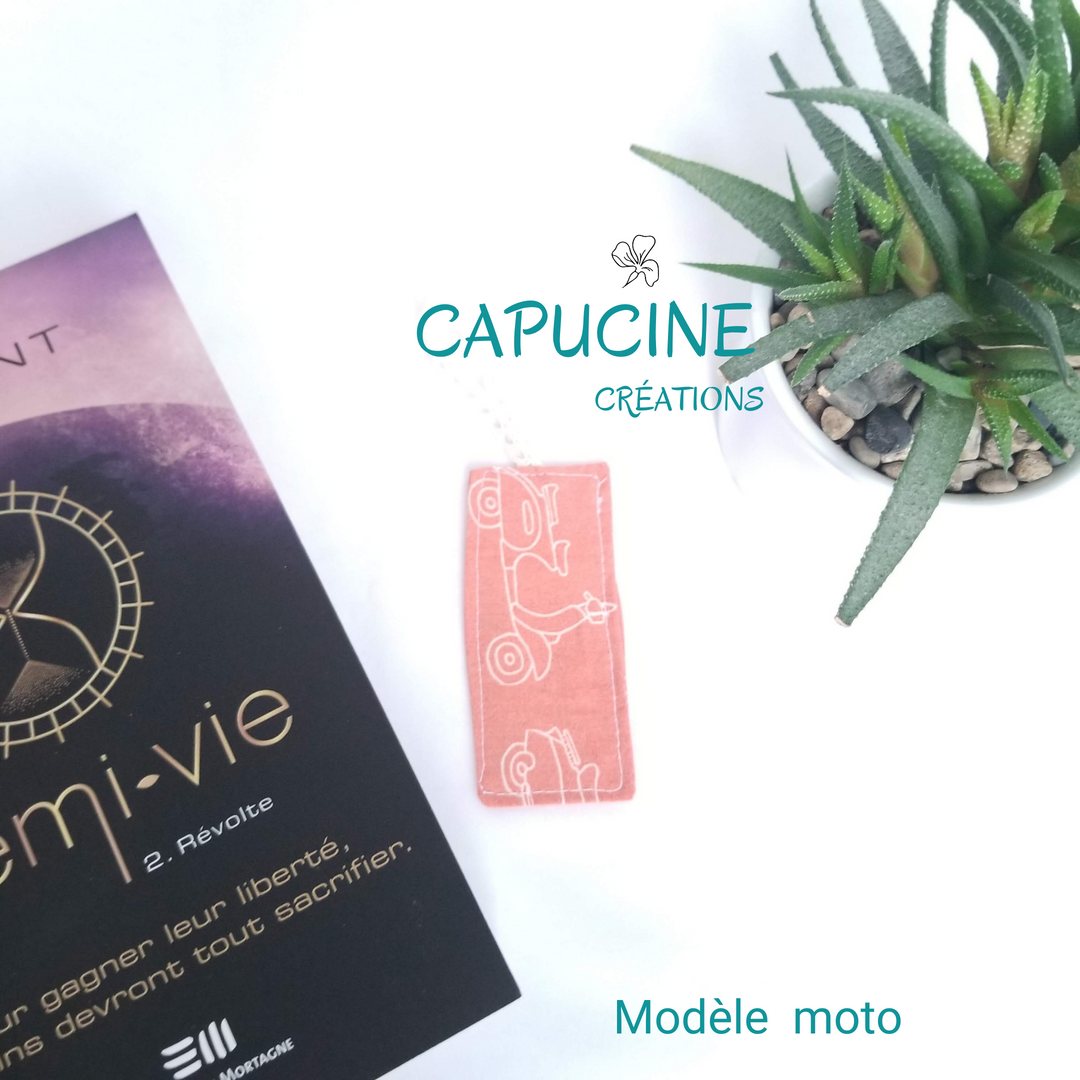 Marque page - plusieurs coloris disponibles - Delycastef