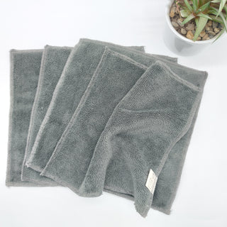 Ultra-soft washcloths - ivory