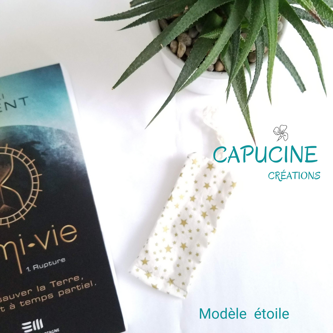 Marque page - plusieurs coloris disponibles - Delycastef