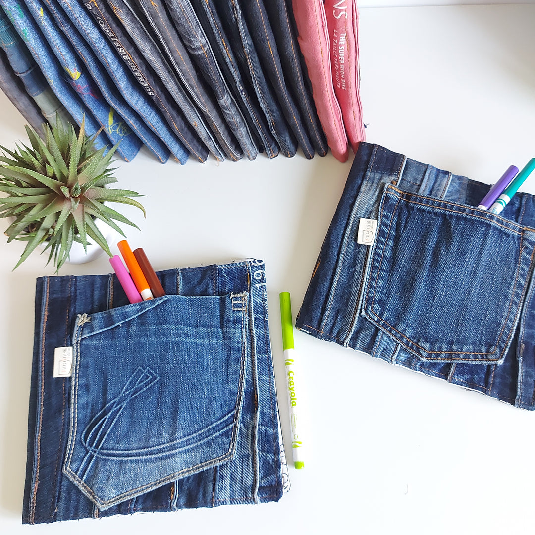 delycastef cahier coloriage lavable denim bleu ceinture